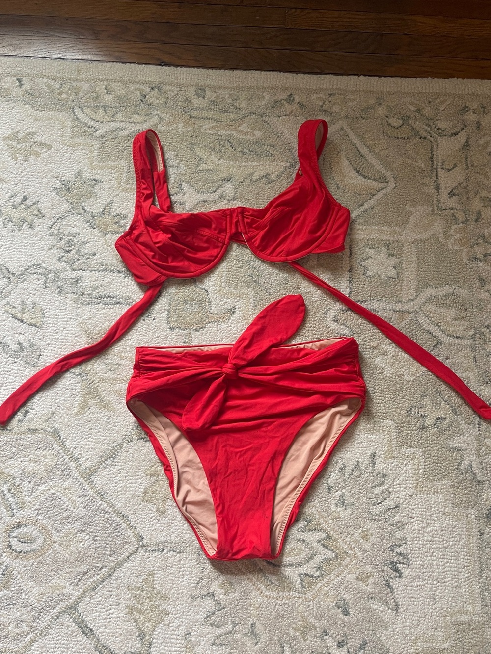 J Crew Red Bikini